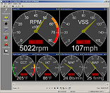 PCMSCAN - Realistic looking gauges