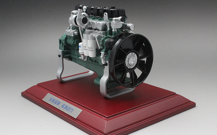 diecast engine model kit