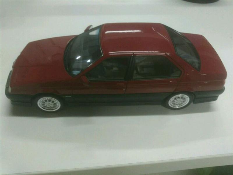 resin scale model car