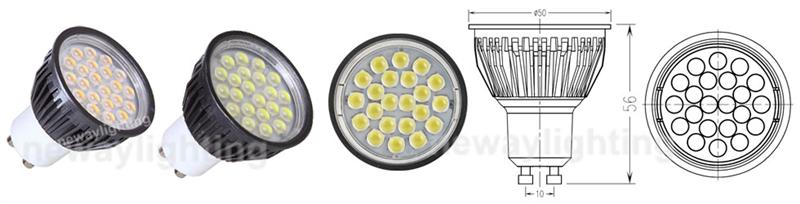 LED Spot GU10 5W Pictures   