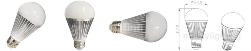 9 Watt LED Light Bulb 60A Pictures