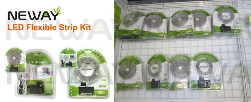 335 120 LEDs/M LED Lighting Strip Kit and Package