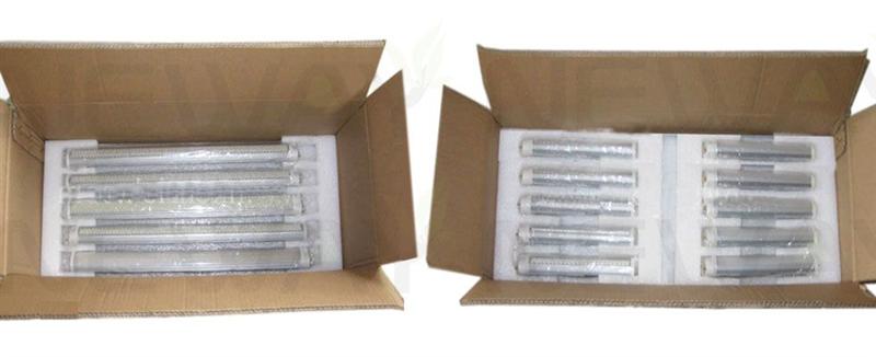 PLL8W 4Pin 2G11 LED Tube Lamp with Milky PC Cover Packing Details  