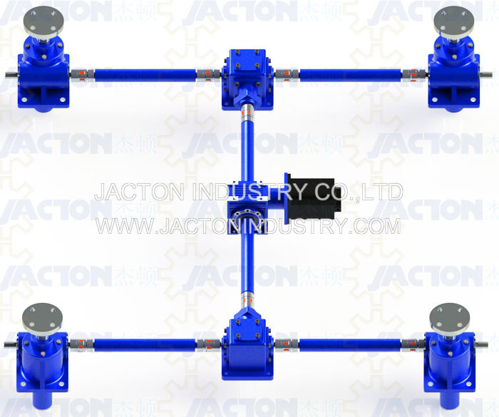 Best two screw jack lift system,synchronized system screw jack price