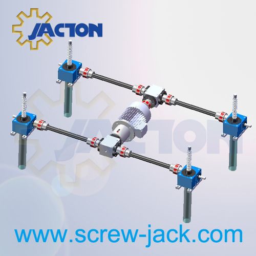stage and orchestra lift,screw driven high capacity stage or orchestra lift,acme screws stage