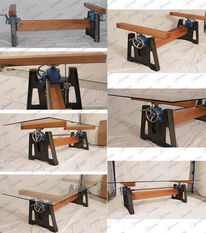 hand crank table base lift mechanism,crank handle table base lift