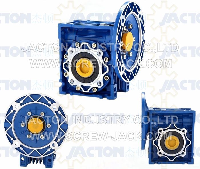 Right Angle Worm Gearbox Size 30 20:1 Ratio 140 RPM Motor Ready Type NMRV 