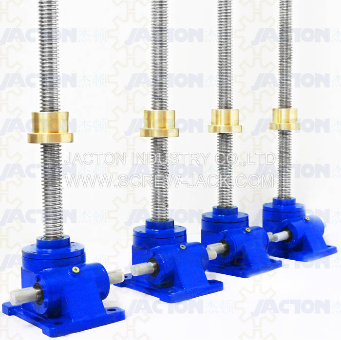 JTW5T Machine Screw Jack,5t easy lift machine screw jack,5 ton machine