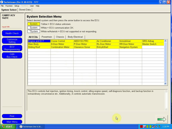 V8.30.023 MINI VCI FOR TOYOTA TIS Techstream Single Cable Software-1