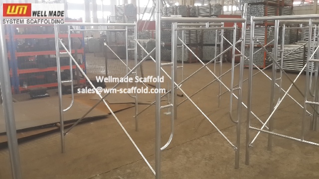 Walk through frame scaffolding construction formwork frames @wm-scaffold.com