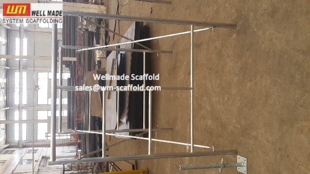 main frame scaffold vertical frames construction concrete formwork framework @wm-scaffold.com
