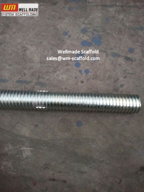 scaffold screw thread bar