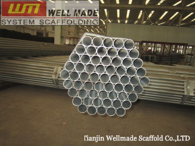 scaffolding pipe thickness