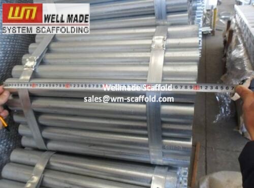 galvanised pipes