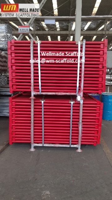 cuplock  scaffolding transom cup lock system china leaiding scaffolding manufacturer exporter sales at wm-scaffold.com