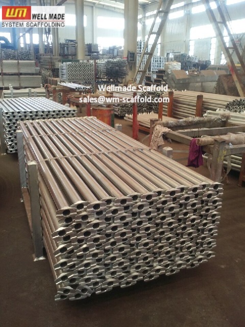 cuplock scaffoding ledger hot dip galvanized china leading scaffolding manufacturer exporter sales at wm-scaffold.com