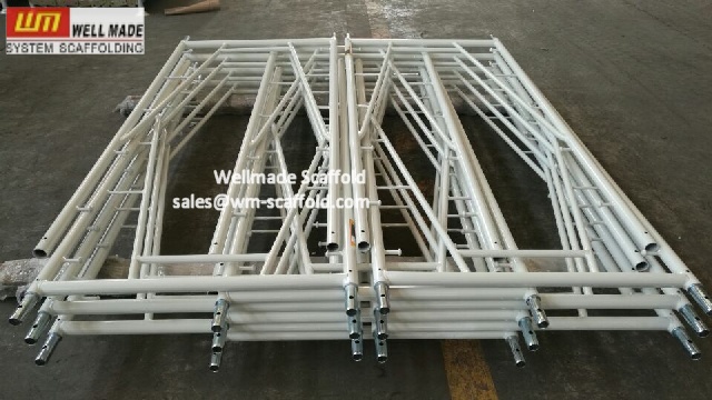 snap on frame scaffolding walk through frame scaffold wellmade scaffold ISO 9001  China leading scaffolding manufactuer exporter