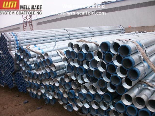 galvanized steel pipe  wellmade scaffold saudi aramco
