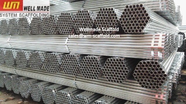 galvanized scaffold tube scaffold pipe oil and gas petroleum petrochemical wellmade scaffold ISO china leading scaffolding manfuacturer exporter