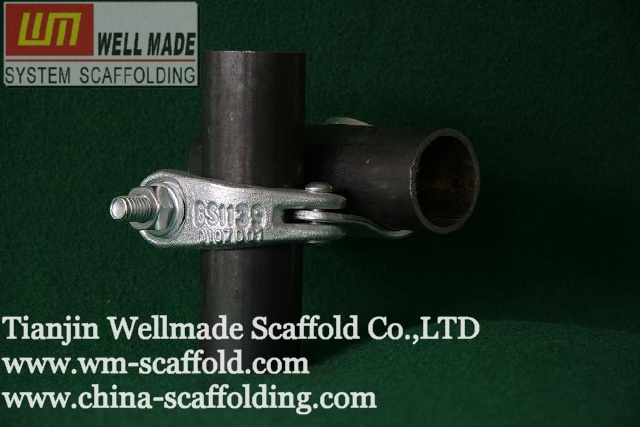 scaffold single coupler putlog coupler scaffolding clamps wellmade scaffold ISO China leading scaffolding manufacturer exporter