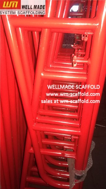 types of scaffolding walk through frame safe scaffold 