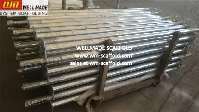 formwork props outer tube with prop sleeve from wellmade scaffold