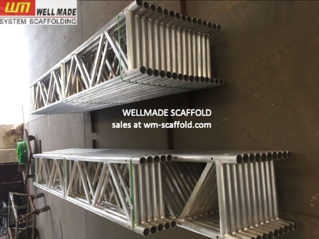 aluminium scaffolding beams bridge unit beam lattice beams ladder beam