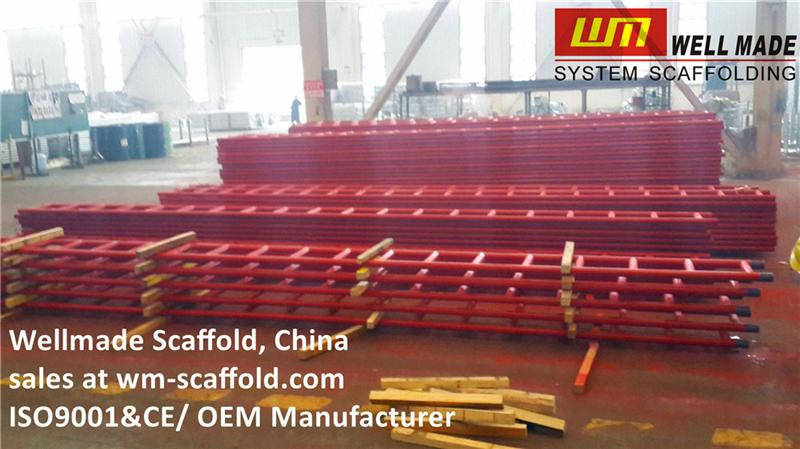 steel lader beam scaffolding-truss beams-unit beam-lattice beam-wellmade  lead scaffolding manufacturer exporter
