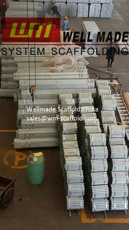 galvanized scaffolding pipe od48mm for oil and gas scaffolding  lead scaffolding manufacturer exporter