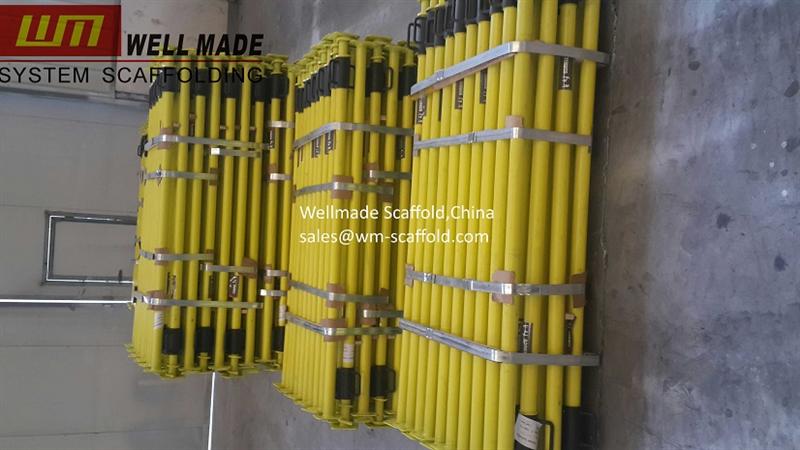 slab formwork support-scaffold poles-adjustable acrow  leading scaffolding manufacturer-wellmade scaffold,andamios