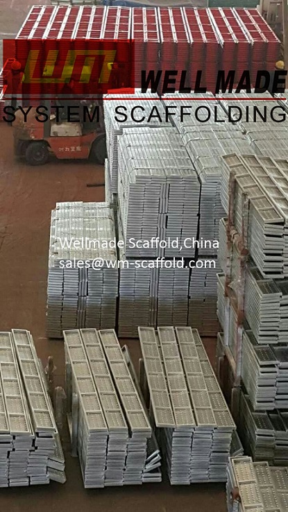 gi scaffolding planks-steel plank-scaffold planks-construction access  leading scaffolding manufacturer exported 55 countries-ISO&CE
