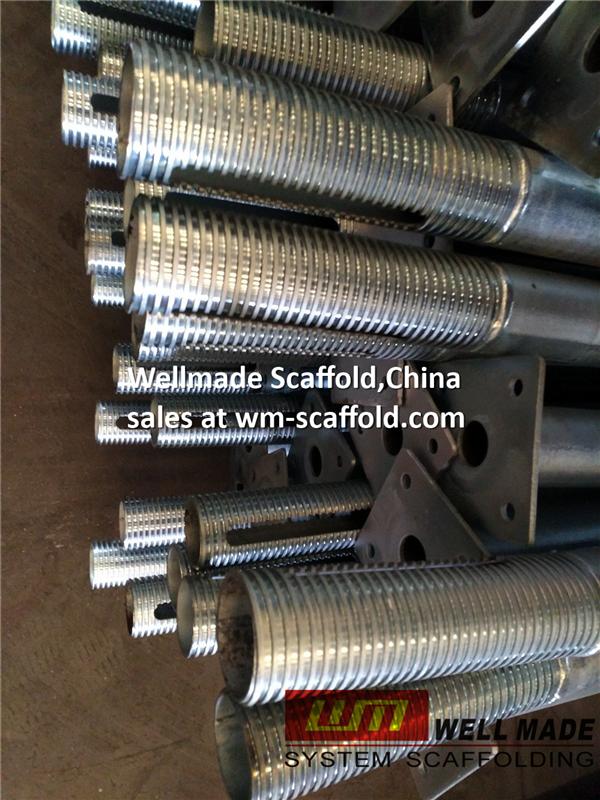 outer tube adjusting sleeve for construction props-scaffolding props-formwork shuttering  lead scaffold manufacturer 