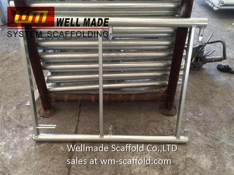 end frame scaffolding for euro frame scaffolding system-2mtr galvanized layher  leading scaffolding manufacturer ISO&CE-wellmade scaffold