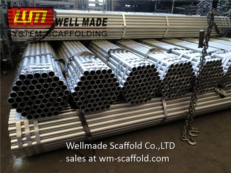 Galvanized Scaffolding pipe scaffold tube EN39 BS1139 for oil and gas scaffolding onshore and offshore construction-wellmade scaffold,china lead scaff manufacturer