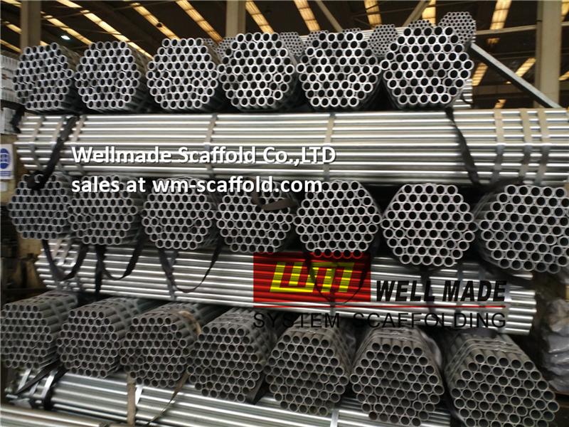 hot dip galvanized scaffolding pipes to saudi  leading scaffolding manufacturer ISO&CE