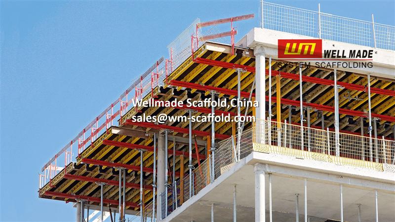peri slab formwork system with steel waler from wellmade scaffold,china wm-scaffold.com