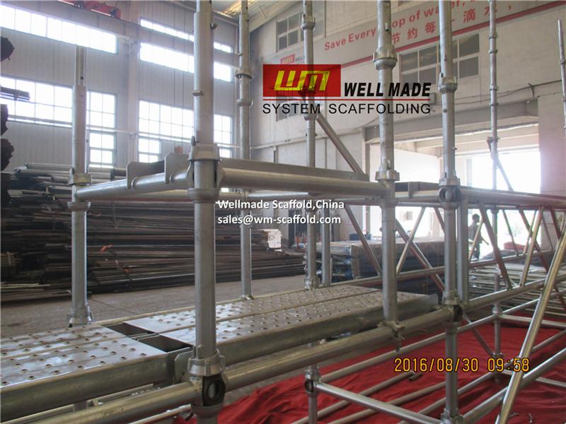modular scaffold cuplock types of scaffolding for construction building and concrete formwork support