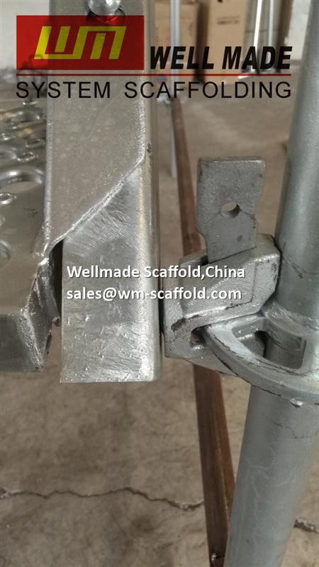 pin lock scaffold stair stringer with stair tread to USA ringlock scaffolding system components