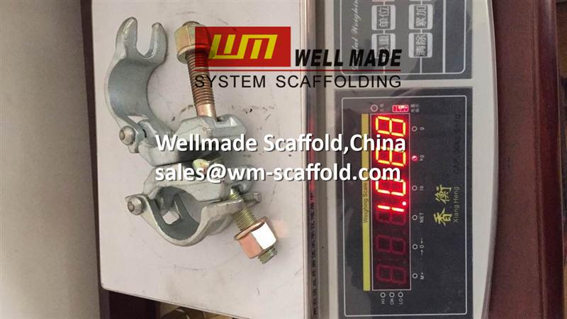 forged scaffolding clamps od42mm swivel coupler from wellmade scaffold,china lead scaffolding manufacturer exporter at wm-scaffold.com-china lead scaffolding clamps manufacturer