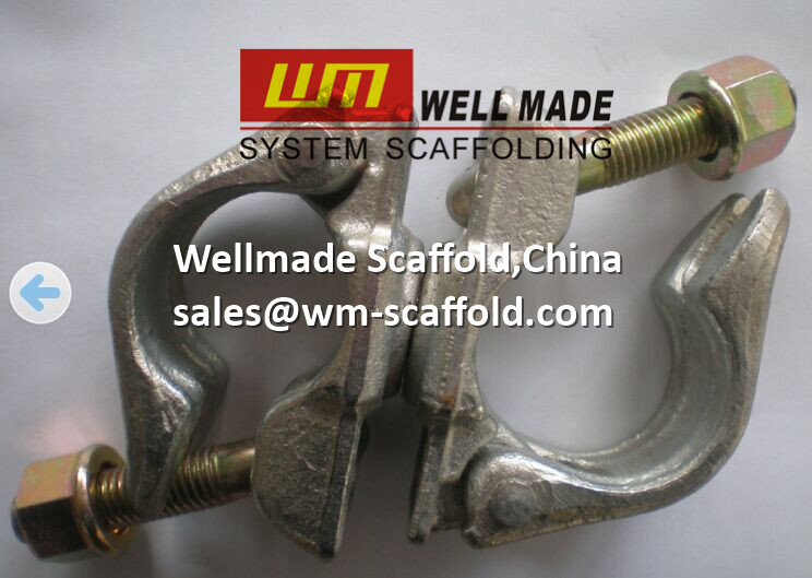 scaffold swivel coupler connector for od 42mm scaffold poles from wellmade scaffold at wm-scaffold.com-china lead scaffolding manufacturer ISO&CE