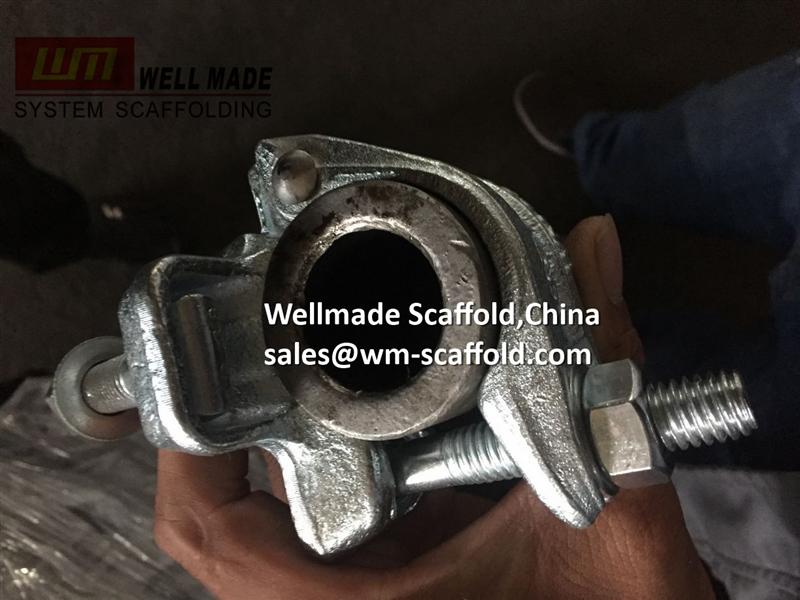 Drop forged swivel coupler for OD48.3mm Scaffold Tube