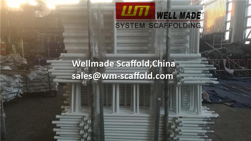 access scaffolding frame ladder with scaffolding clamps