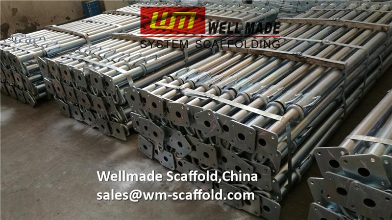 construction acrow props-concrete formwork slab and beam system telescopic shoring prop  scaffold ISO&CE china leading scaffolding manufactuer