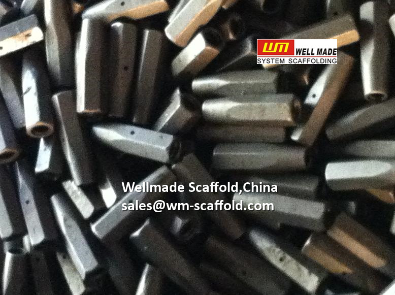 concrete form ties formwork accessories formwork tie rod hex nut weldable -wellmade  CHina formwork suppliers 