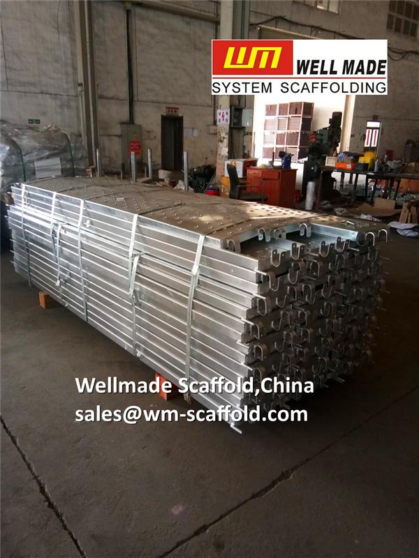 scaffolding steel planks metal scaffold boards for multidirectional scaffolding 320mm from wellmade scaffold,china leading scaffolding manufacturer exporter ISO&CE 