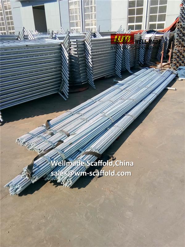 shuttering work tie rod and tie bars D15 dywidag form tie system from wellmade scaffold China leading formwork suppliers scaffolding  companies @wm-scaffold.com