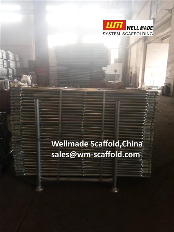 scaffolding frame guard rails to usa from wellmade scaffold china leading scaffolding manufacture exporter to USA 