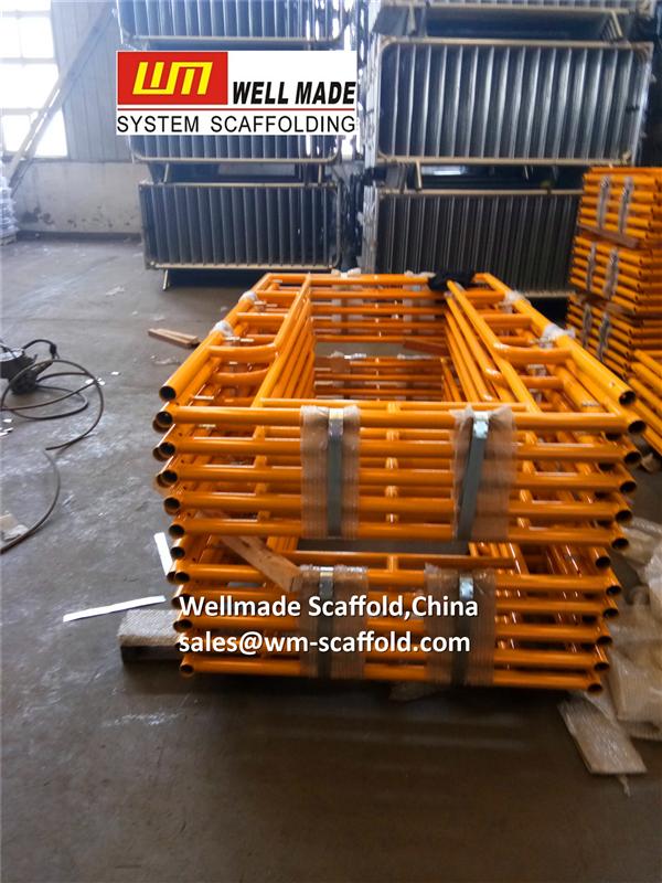 42"x5 foot walk through frame scaffolding sidewalk to USA from wellmade scaffold,china-safway-bil jax scaffolding
