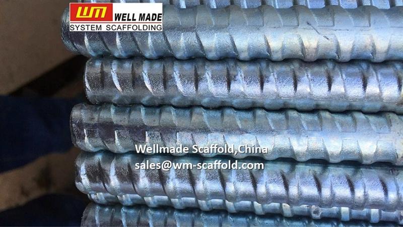 Dywidag Tie Rod All thread Bars from wellmade scaffold,China