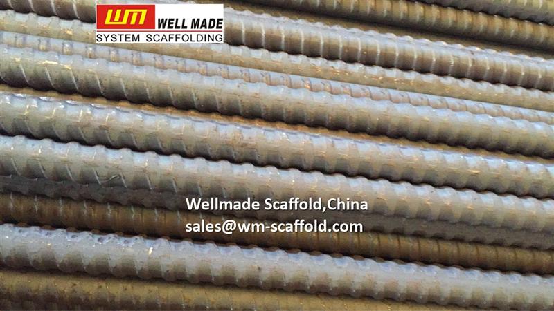 concrete shutter tie rod and tie bars for formwork dywidag wellmade scaffold,China